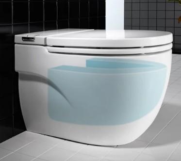 Roca Meridian In-Tank gulvst&aring;ende toilet m/indbygget cisterne