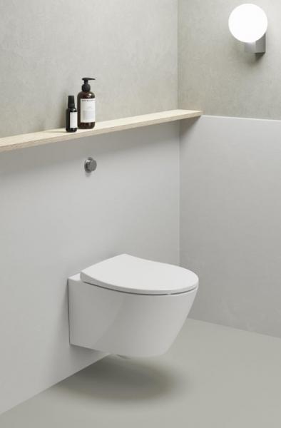 GSI Modo 52 kompakt væghængt toilet m/SwirlFlush og Extraglaze GSI Modo 52 kompakt væghængt toilet m/SwirlFlush og Extraglaze
