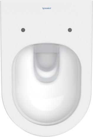 Duravit D-Neo v&aelig;gh&aelig;ngt toilet m/RIMless og toilets&aelig;de m/softclose