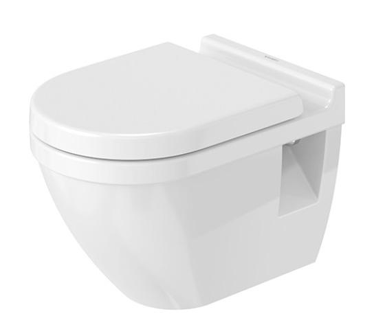 Duravit Starck 3 væghængt toilet m/wondergliss Duravit Starck 3 væghængt toilet m/wondergliss