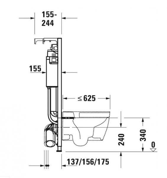 Duravit DuraSystem indbygningscisterne Duravit DuraSystem indbygningscisterne