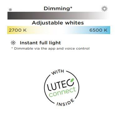 Lutec Fran Solar udendørs væglampe m/solceller og sensor - Mat sort Lutec Fran Solar udendørs væglampe m/solceller og sensor - Mat sort