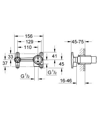 Grohe indbygningsdel Grohe indbygningsdel