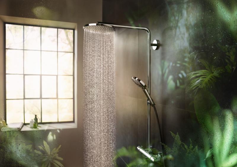 hansgrohe Raindance Select S 240 PowderRain brusesystem - Mat sort