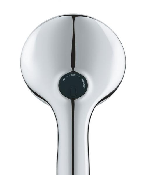 Grohe Precision Feel komplet brusesystem m/termostat og h&aring;ndbruser