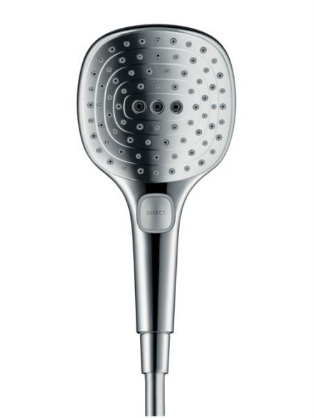 Hansgrohe Raindance Select E120 håndbruser - Børstet sort krom Hansgrohe Raindance Select E120 håndbruser - Børstet sort krom