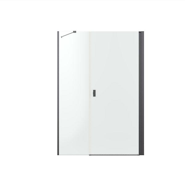 Str&oslash;mberg Noma 45 svingd&oslash;r m/sidepanel 1000mm - H&oslash;jre - B&oslash;rstet gunmetal