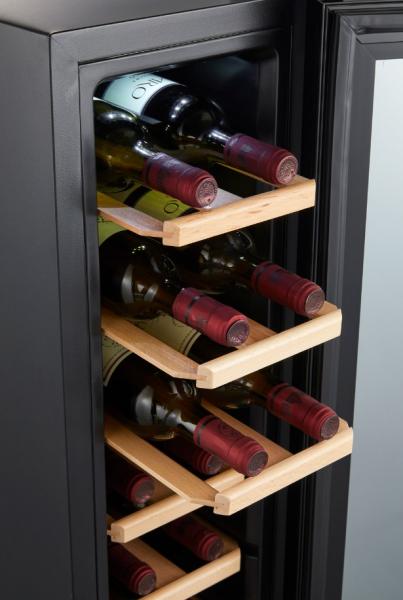 Cavin Northern Collection 14 fritstående vinkøleskab - Sort Cavin Northern Collection 14 fritstående vinkøleskab - Sort