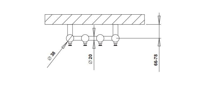 Strømberg Regus håndklædetørrer - 26,6x150 cm - Mat sort Strømberg Regus håndklædetørrer - 26,6x150 cm - Mat sort