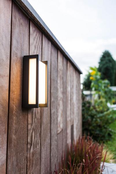 Lutec Architectural Qubo udendørslampe til væg 22 x 11 cm Lutec Architectural Qubo udendørslampe til væg 22 x 11 cm