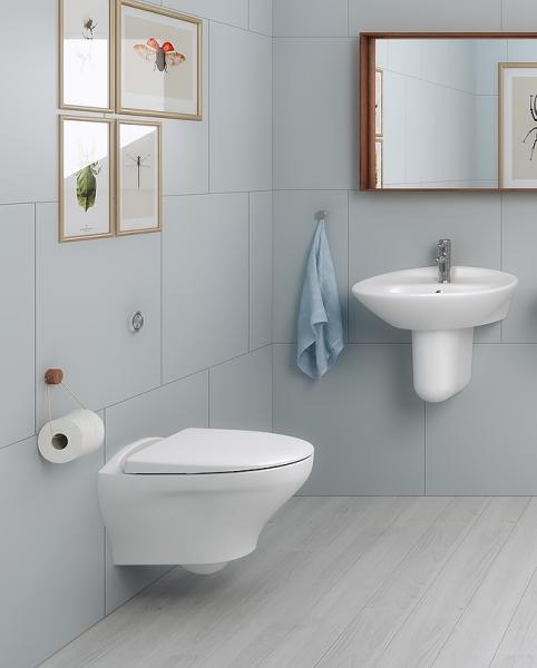 Gustavsberg 8330 Estetic væghængt toilet incl sæde m/softclose Gustavsberg 8330 Estetic væghængt toilet incl sæde m/softclose
