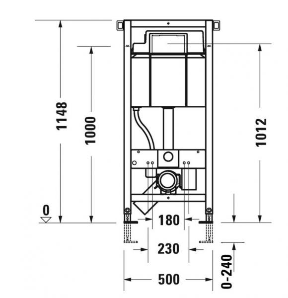 Duravit DuraSystem indbygningscisterne Duravit DuraSystem indbygningscisterne
