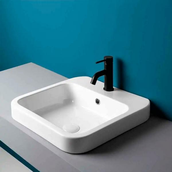 Lavabo Cosa 48 h&aring;ndvask t/nedf&aelig;ldning - 1 hanehul