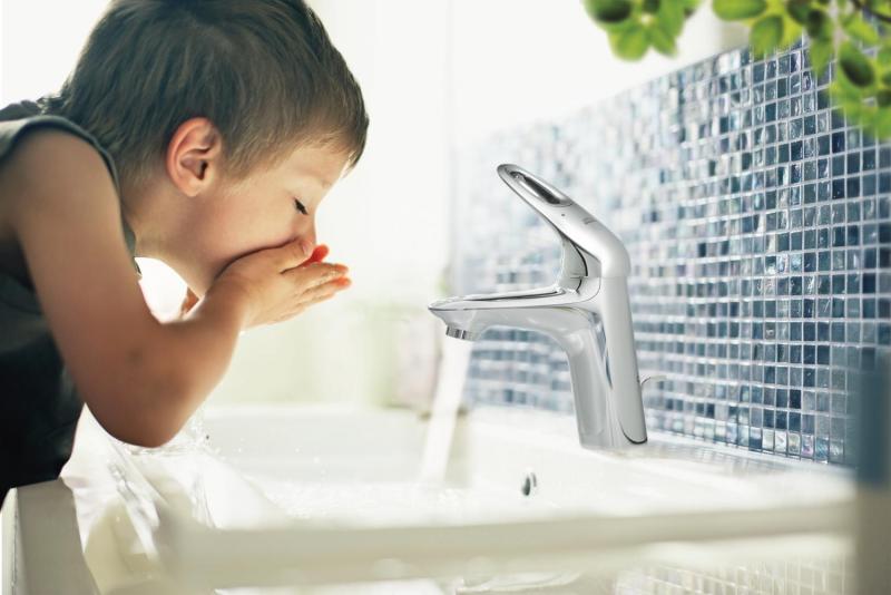Grohe Eurostyle h&aring;ndvaskarmatur m/hul - Krom