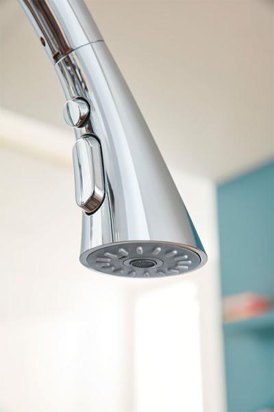 Grohe Zedra køkkenarmatur m/C-tud og udtræk - Krom Grohe Zedra køkkenarmatur m/C-tud og udtræk - Krom