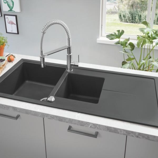 Grohe Get køkkenarmatur m/C-tud og svingtud Grohe Get køkkenarmatur m/C-tud og svingtud