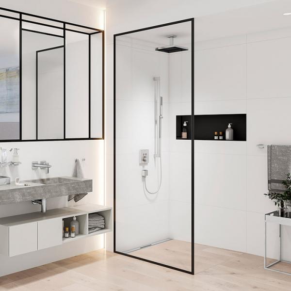 hansgrohe loftbef&aelig;stigelse E 10 cm 1/2" - Krom