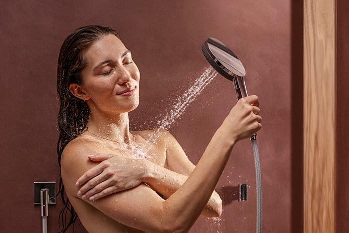 hansgrohe Raindance Alive Select S h&aring;ndbruser 125 3jet m/EcoSmart - Krom