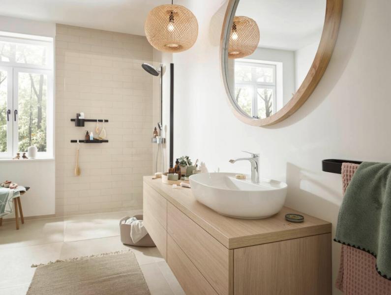 Hansgrohe WallStoris håndklædestang 581mm - Mat sort Hansgrohe WallStoris håndklædestang 581mm - Mat sort