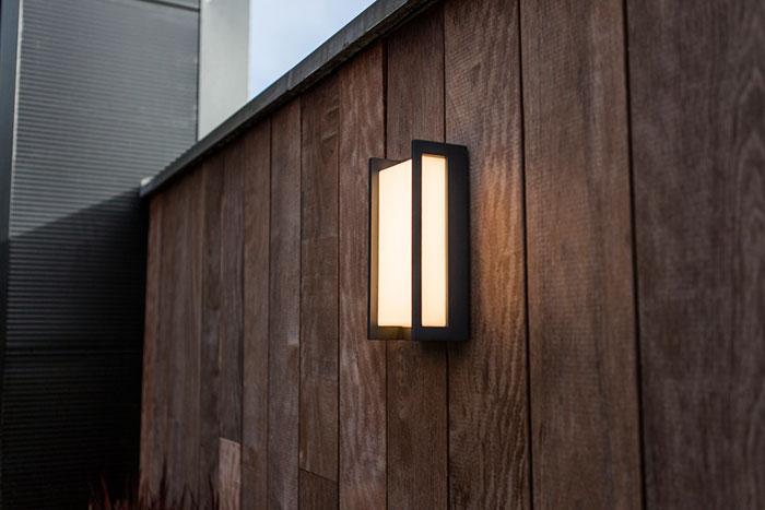 Lutec Architectural Qubo udendørslampe til væg 22 x 11 cm Lutec Architectural Qubo udendørslampe til væg 22 x 11 cm