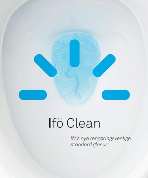 If&ouml; Spira gulvtoilet 6260 m/Rimfree og If&ouml; Clean - Med S-l&aring;s