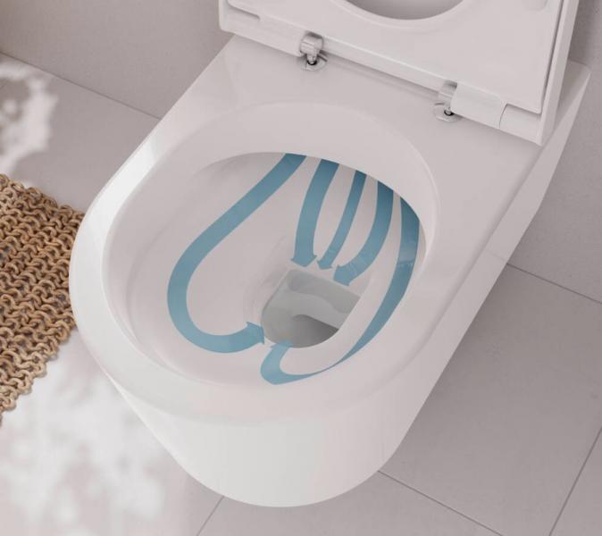 hansgrohe EluPura S væghængt toilet inkl. sæde og antibakteriel glasur hansgrohe EluPura S væghængt toilet inkl. sæde og antibakteriel glasur
