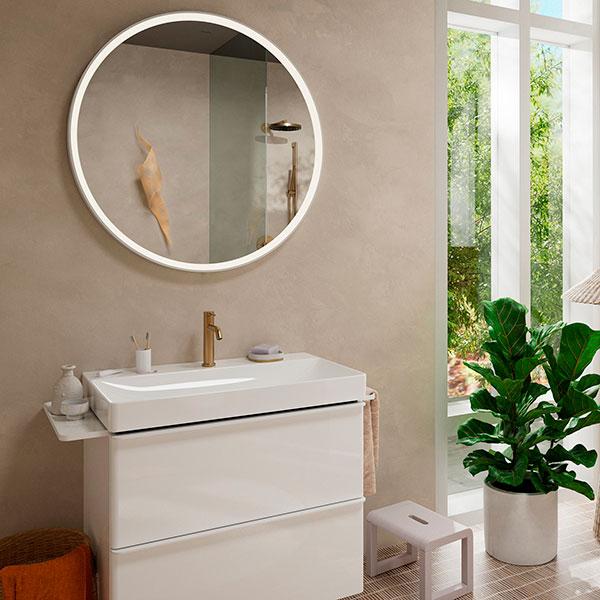 hansgrohe Tecturis S 110 h&aring;ndvaskarmatur m/CoolStart og EcoSmart+ - B&oslash;rstet bronze