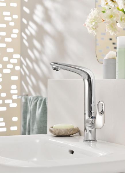 Grohe Eurostyle vandhane m/svingtud - Krom Grohe Eurostyle vandhane m/svingtud - Krom
