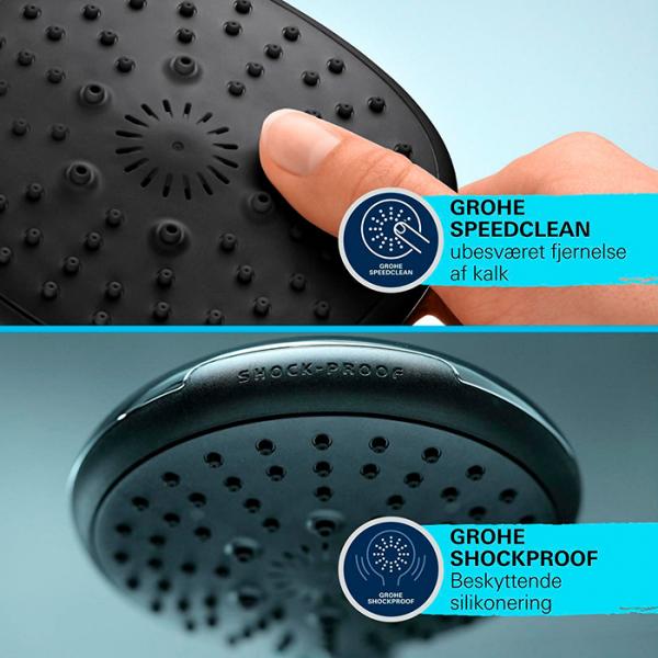 Grohe Vitalio Comfort 110 h&aring;ndbruser 2 sprays