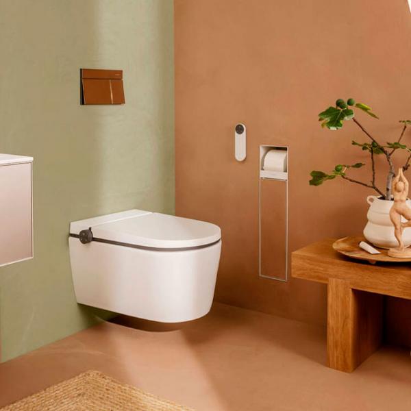 hansgrohe iFrame Element E betjeningsplade - B&oslash;rstet bronze