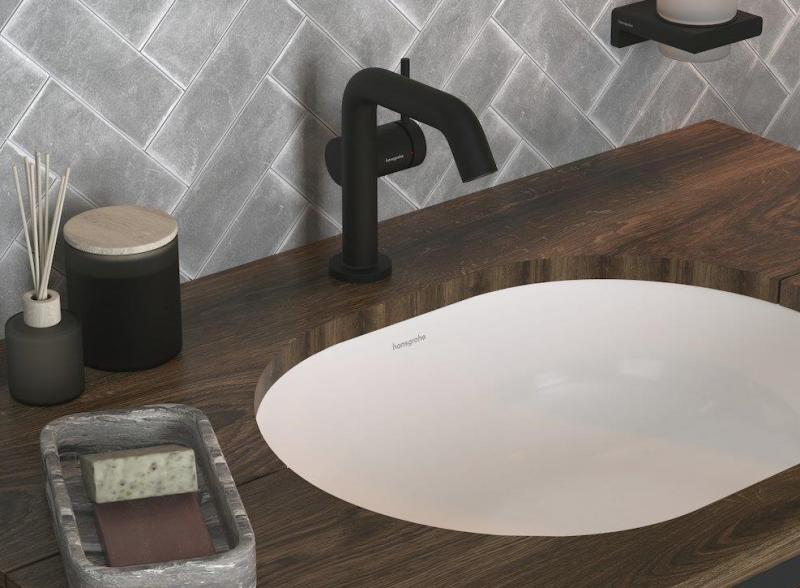 hansgrohe Xuniva U 45 håndvask t/underlimning - Med overløb - Uden hanehul hansgrohe Xuniva U 45 håndvask t/underlimning - Med overløb - Uden hanehul