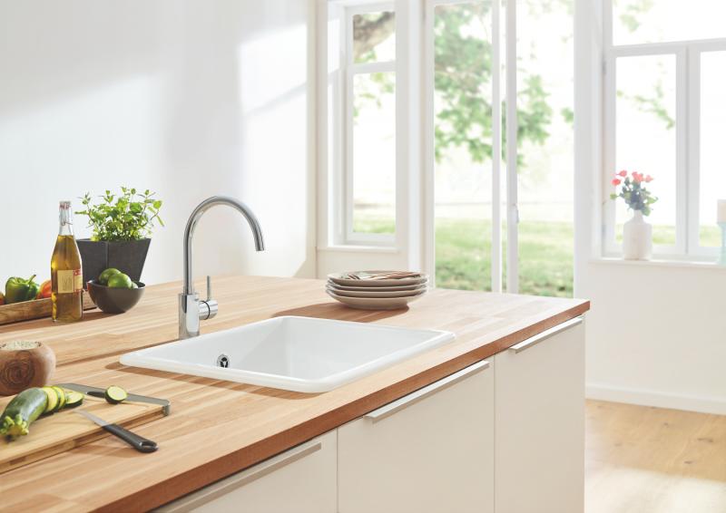 Grohe NEW Concetto køkkenarmatur m/C-tud - Krom Grohe NEW Concetto køkkenarmatur m/C-tud - Krom
