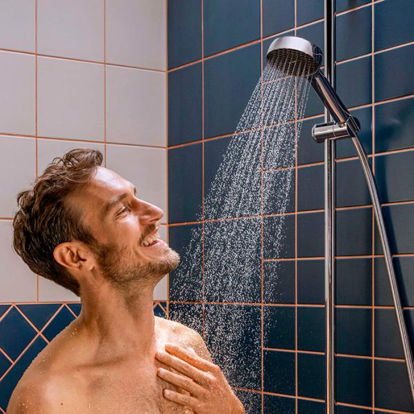 hansgrohe Activera Select S bruses&aelig;t 95 2jet m/Ecosmart og Varia bruserstang 72 cm - Krom