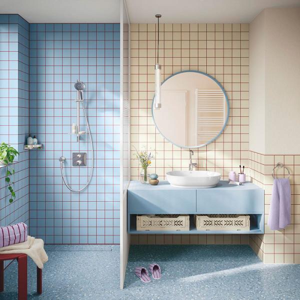Grohe Vitalio Joy+ 120 brusesæt - Krom Grohe Vitalio Joy+ 120 brusesæt - Krom