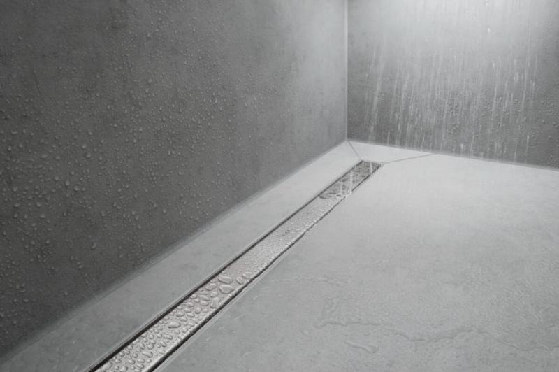 Hansgrohe RainDrain Match Kappes&aelig;t - 80 cm - B&oslash;rstet rustfrit st&aring;l