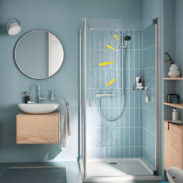 Grohe Vitalio Start 110 håndbruser 1 spray m/Water Saving Grohe Vitalio Start 110 håndbruser 1 spray m/Water Saving