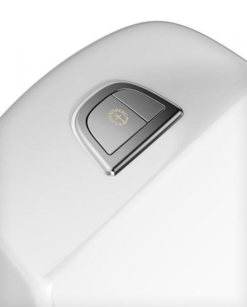 Gustavsberg Nautic 1500 toilet m/Hygienic Flush, C+ og sæde Gustavsberg Nautic 1500 toilet m/Hygienic Flush, C+ og sæde